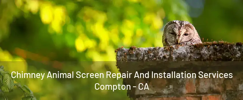 Chimney Animal Screen Repair And Installation Services Compton - CA